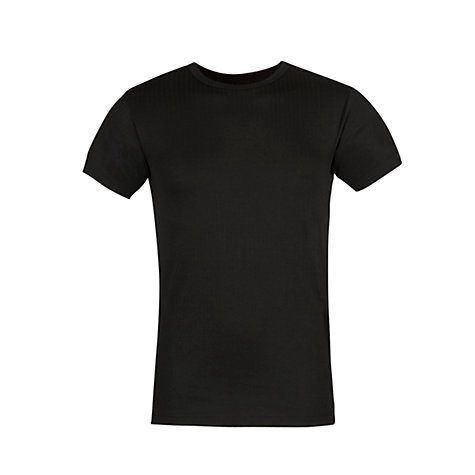 Polypropylene Short Sleeve Thermal Black, Size: XXS