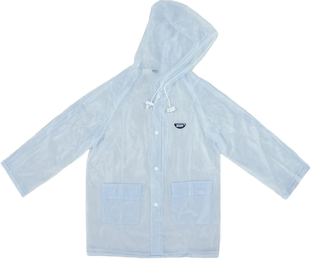 School Clear Raincoat, Size: 4