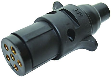 Trailer Plug 7 Pin Small Round