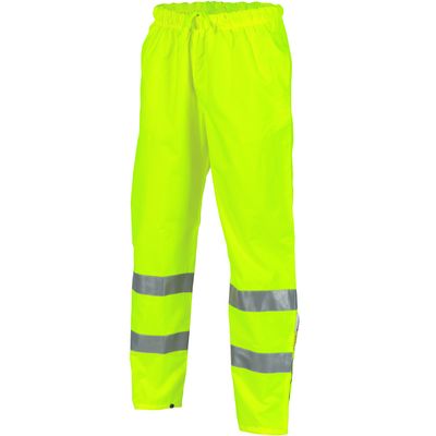 HiVis D/N Breathable Rain Pants with 3M R/Tape