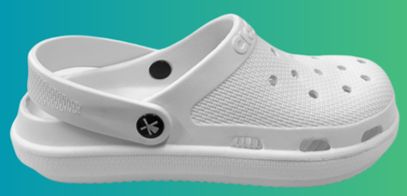 Clogees Softy Clog Ladies, Colour: White, Size: 5