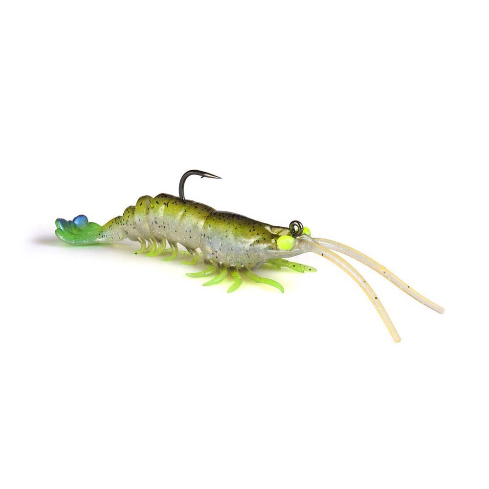 Zman Prawnz Elite 3.5inch Soft Plastic Lure, Colour: Fried Chicken