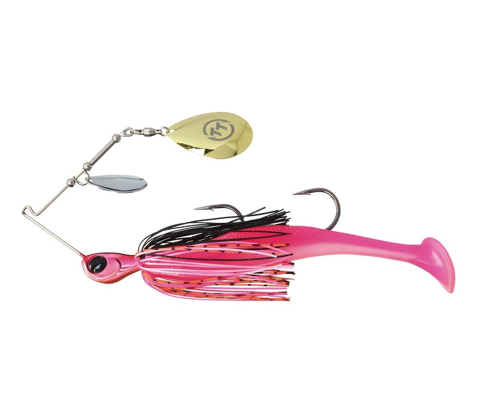 TT Tornado+ Double Colorado Rigged Spinnerbait 1/2oz, Colour: Harlei Kwinn