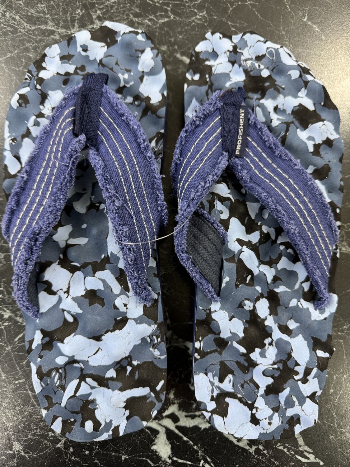 Nobbie Thongs, Colour: Blue, Size: 5