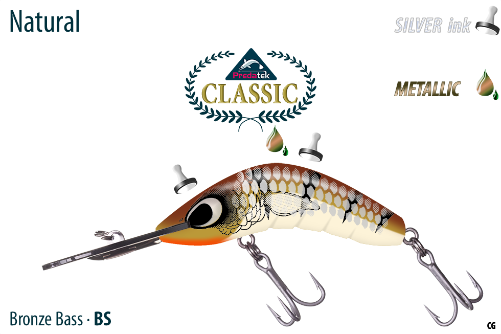 Boomerang 80 Deep, Colour: Bronze Bass