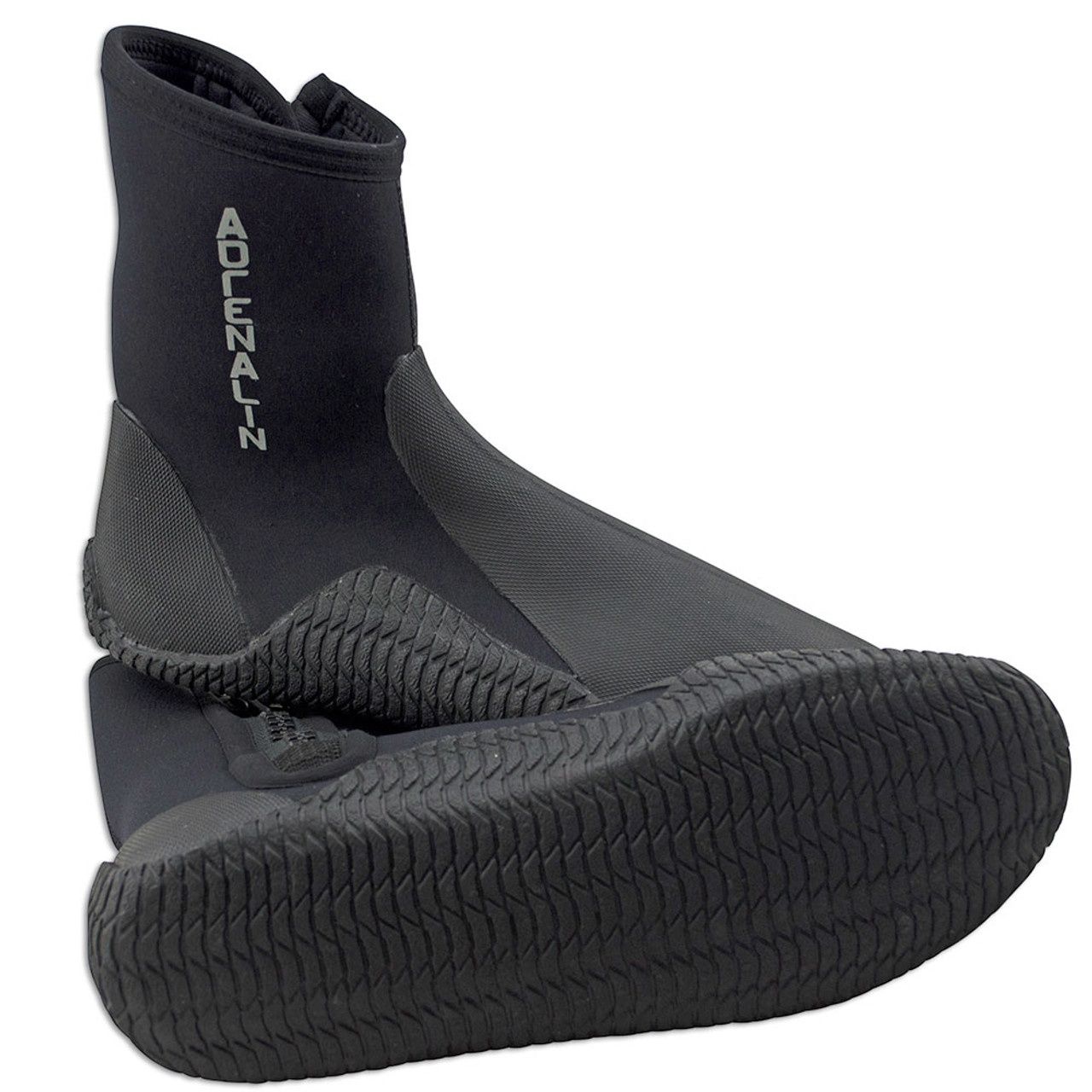 Adrenalin 5mm Neoprene Zip Dive Boot, Size: 5