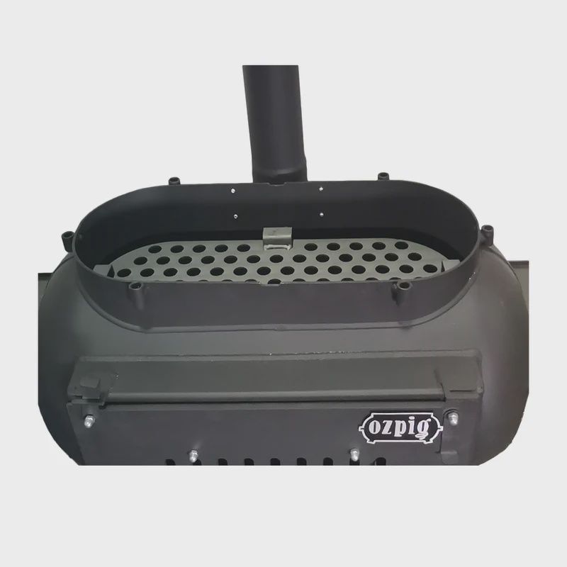 Big Pig Charcoal Plate