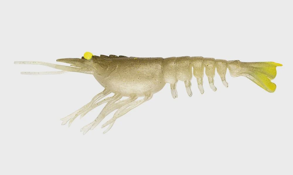 Switcher Shrimp, Colour: Gold Bullet UV, Size: 3.5&quot;