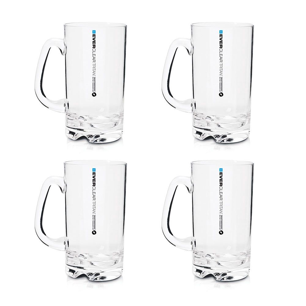 Tritan Beer Mug 530 ml 4 pk