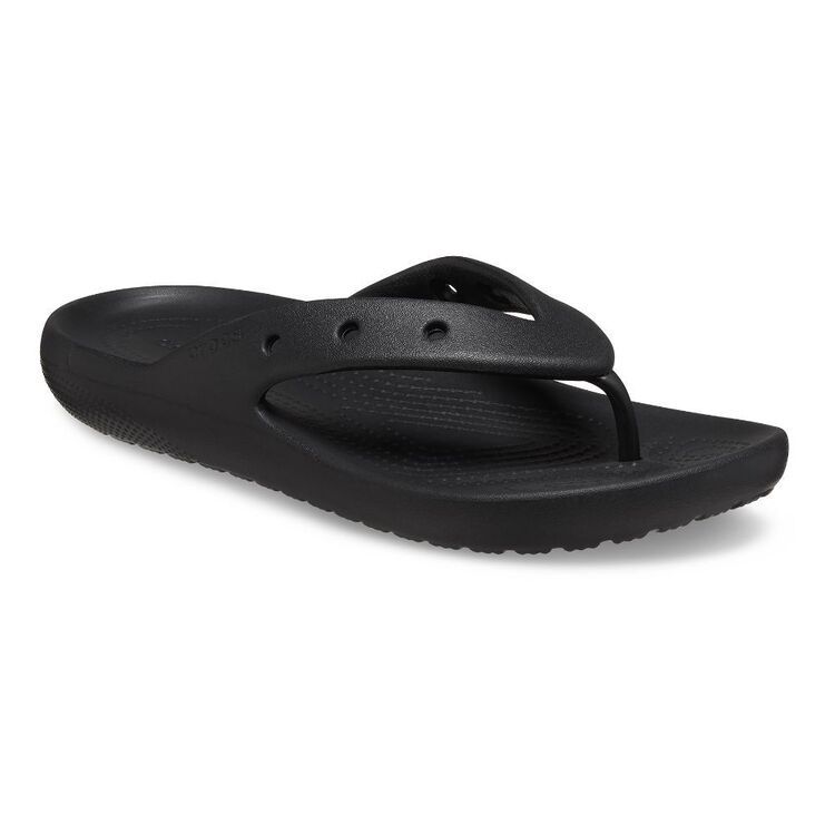 Crocs Classic Flip V2, Colour: Black, Size: M4/W6