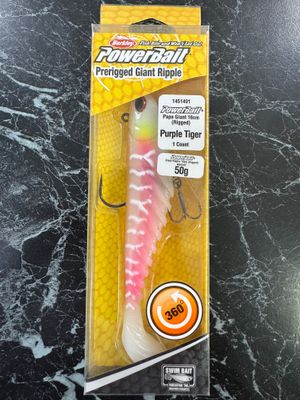 Berkley PowerBait Pre-Rigged Giant Ripple 16cm