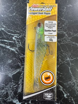 Berkley PowerBait Pre-Rigged Giant Ripple 16cm