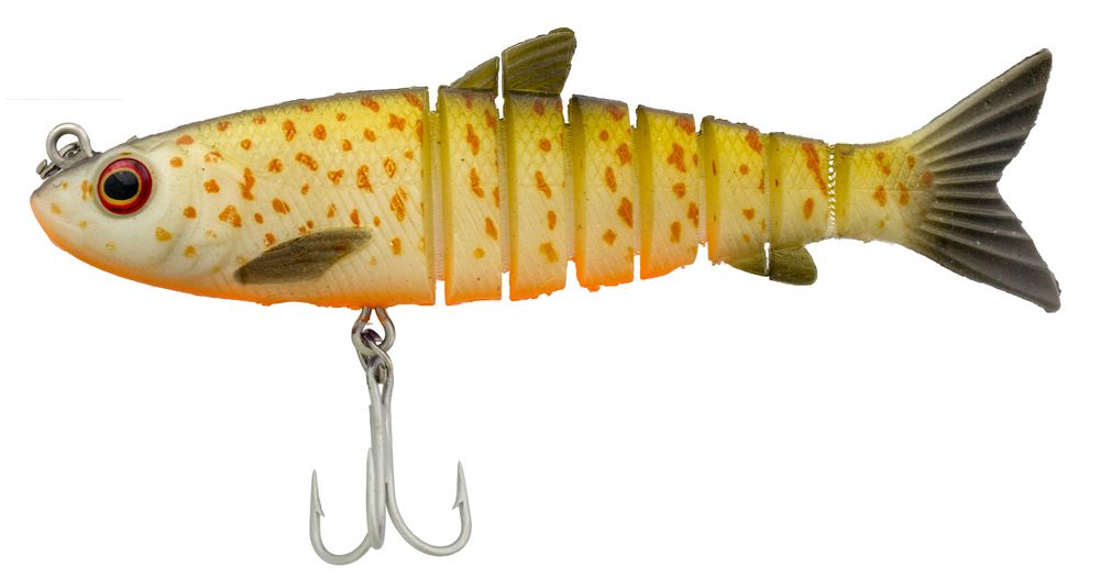 Zerek Live Mullet 5.5", Colour: Orange Belly Trout
