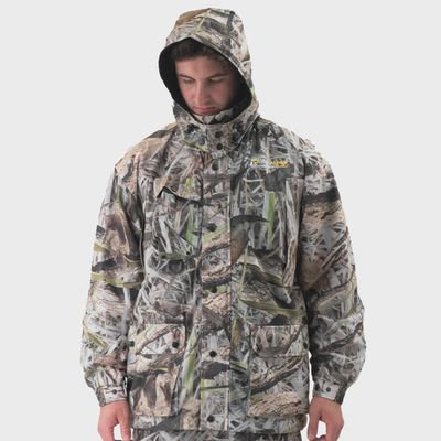 Pro-Tactical Koorangie Camo Fleece Coat with Hood