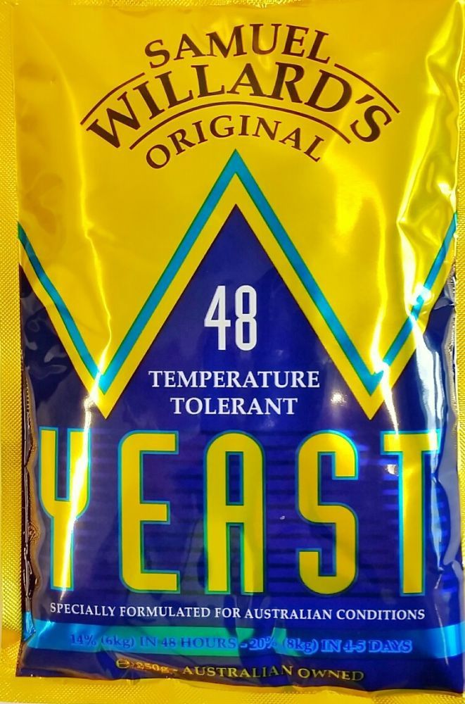Samuel Willards 48 hour Temperature Tolerant Yeast