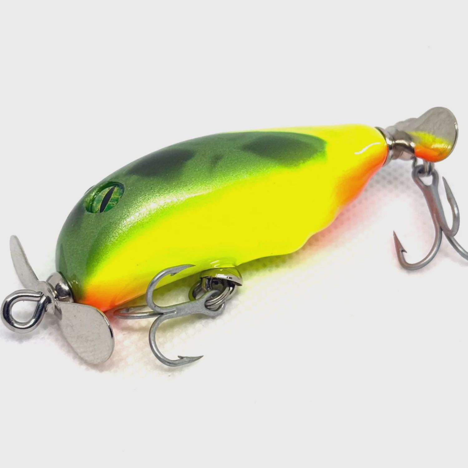 Blox Chopper Fizzer Lure, Colour: Fire Tiger, Size: 55mm