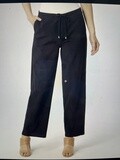 Elation Gauze Wide Leg Pant in Black, Size: Small/Medium