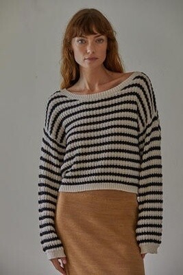 Sia Stripe Pullover