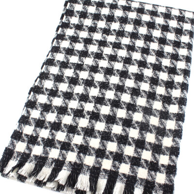 Big Sky Scarf in Black/White