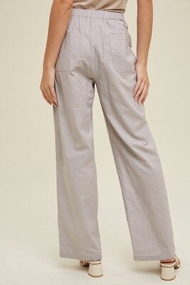 Linen Pants in Mist