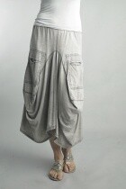 Bubble Skirt - Cotton in Taupe