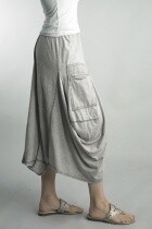 Bubble Skirt - Cotton in Taupe