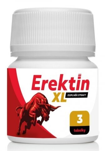 Erectin XL for erection enlargement 3 capsules