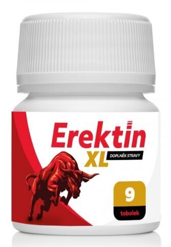 Erectin XL for erection enlargement 9 capsules