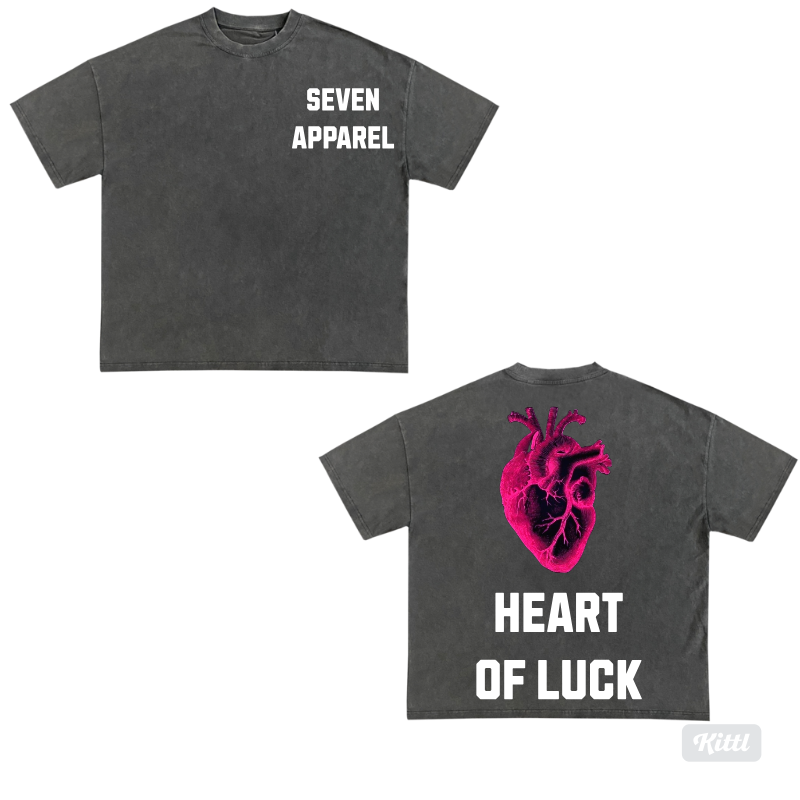 Heart Of Luck (oversized Tees)