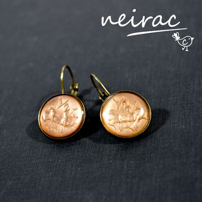 1/2 c coin Earrings &amp; Necklace