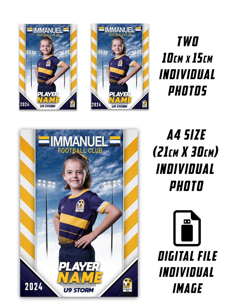 Immanuel - Hall of Fame Individual Photo Package