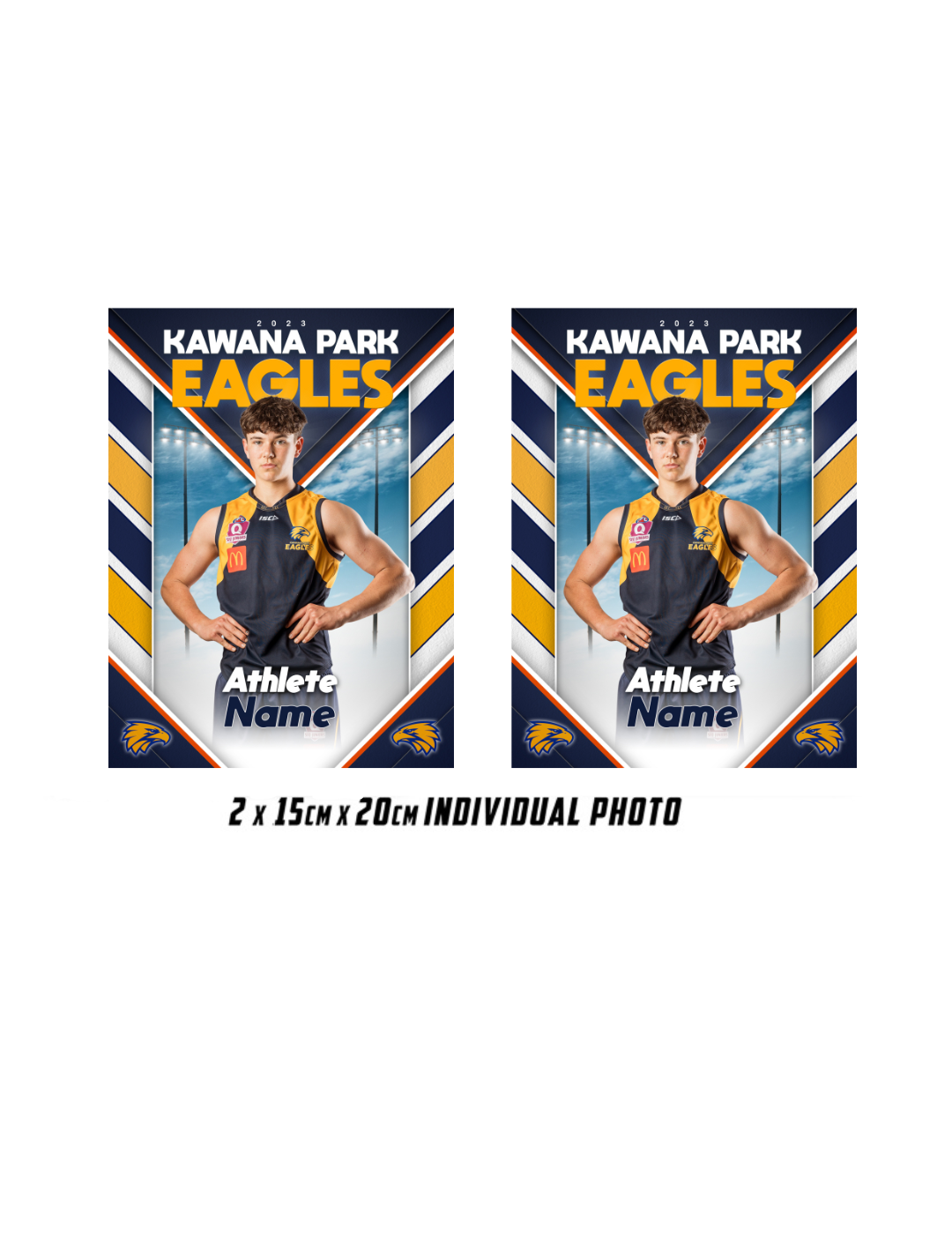 Kawana Eagles - Small Individual Photo Package