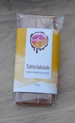 Tafelschokolade - Mandel-Vollmilch