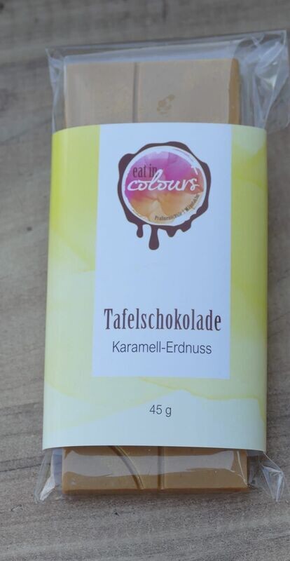 Tafelschokolade - Karamell-Erdnuss Tafelschokolade - Karamell-Erdnuss