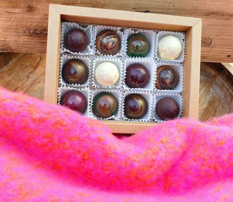 12er Pralinenmischung - HAPPY SPRING 12er Pralinenmischung - HAPPY SPRING