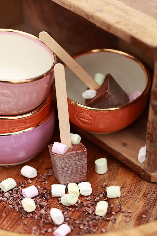 Trinkschokolade Vollmich-Marshmallwows Trinkschokolade Vollmich-Marshmallwows