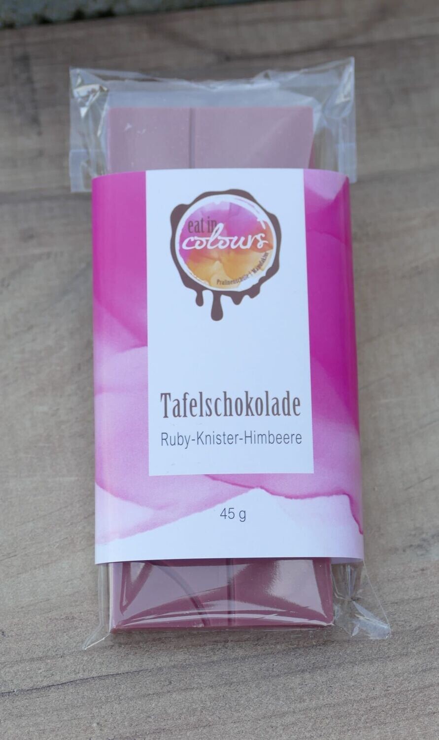 Tafelschokolade - Ruby-Himbeerknister