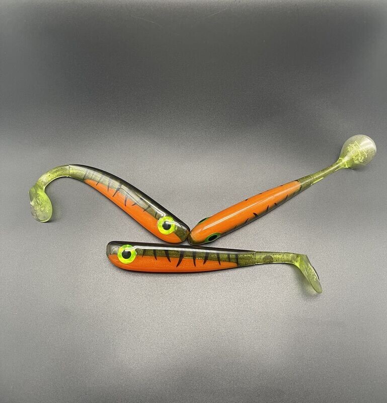SP Slim Shad Barschdekor 15cm | eingegossene Glasrassel