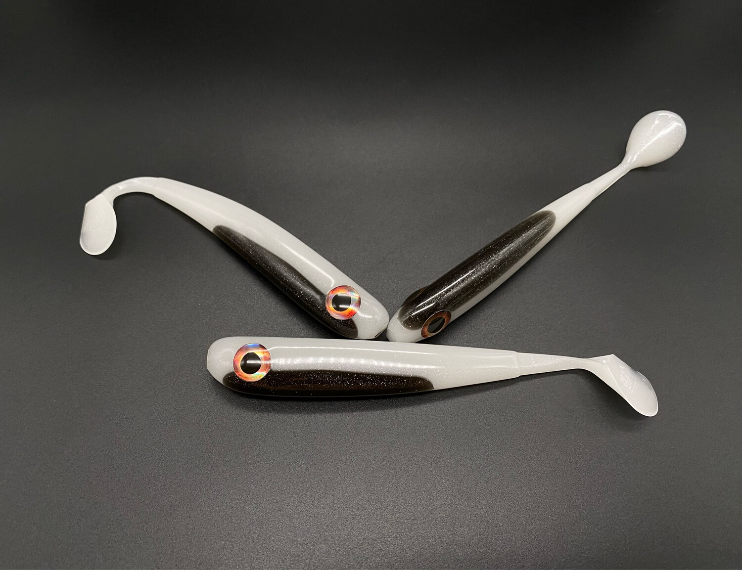 Schattenparker Slim Shad White‘n Black 12,5cm