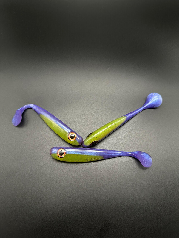 Schattenparker Slim Shad  Purple Wizard 10cm