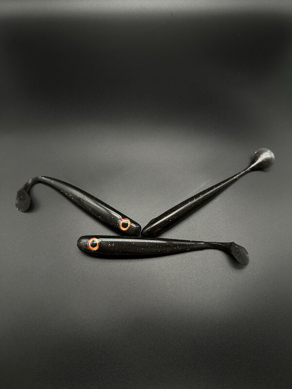 Schattenparker Slim Shad  BLACK 12,5cm
