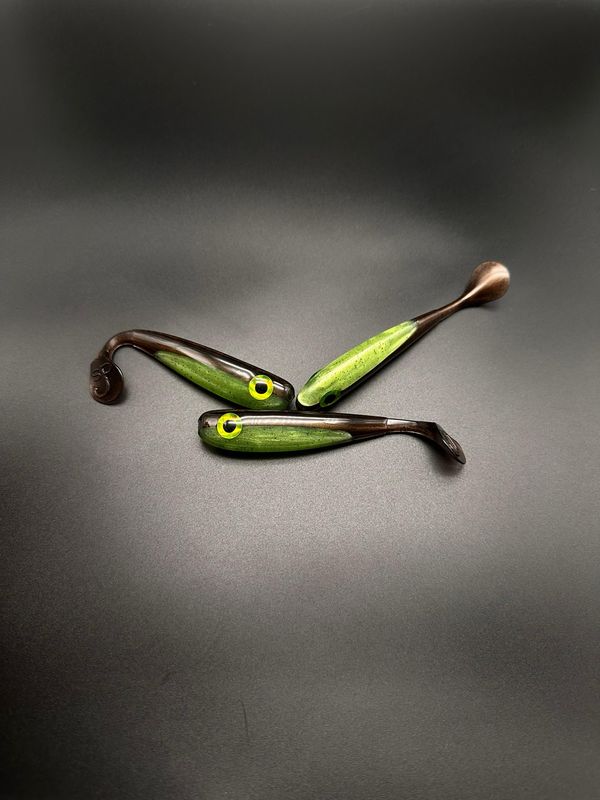 Schattenparker Slim Shad Green Pumpkin 10cm