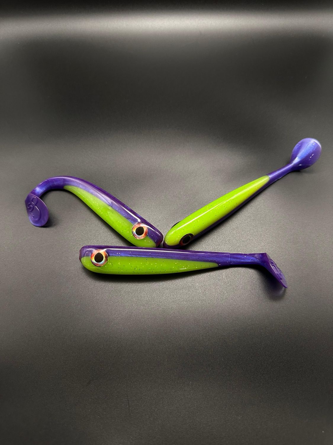 SP Slim Shad Purple Wizard 15cm