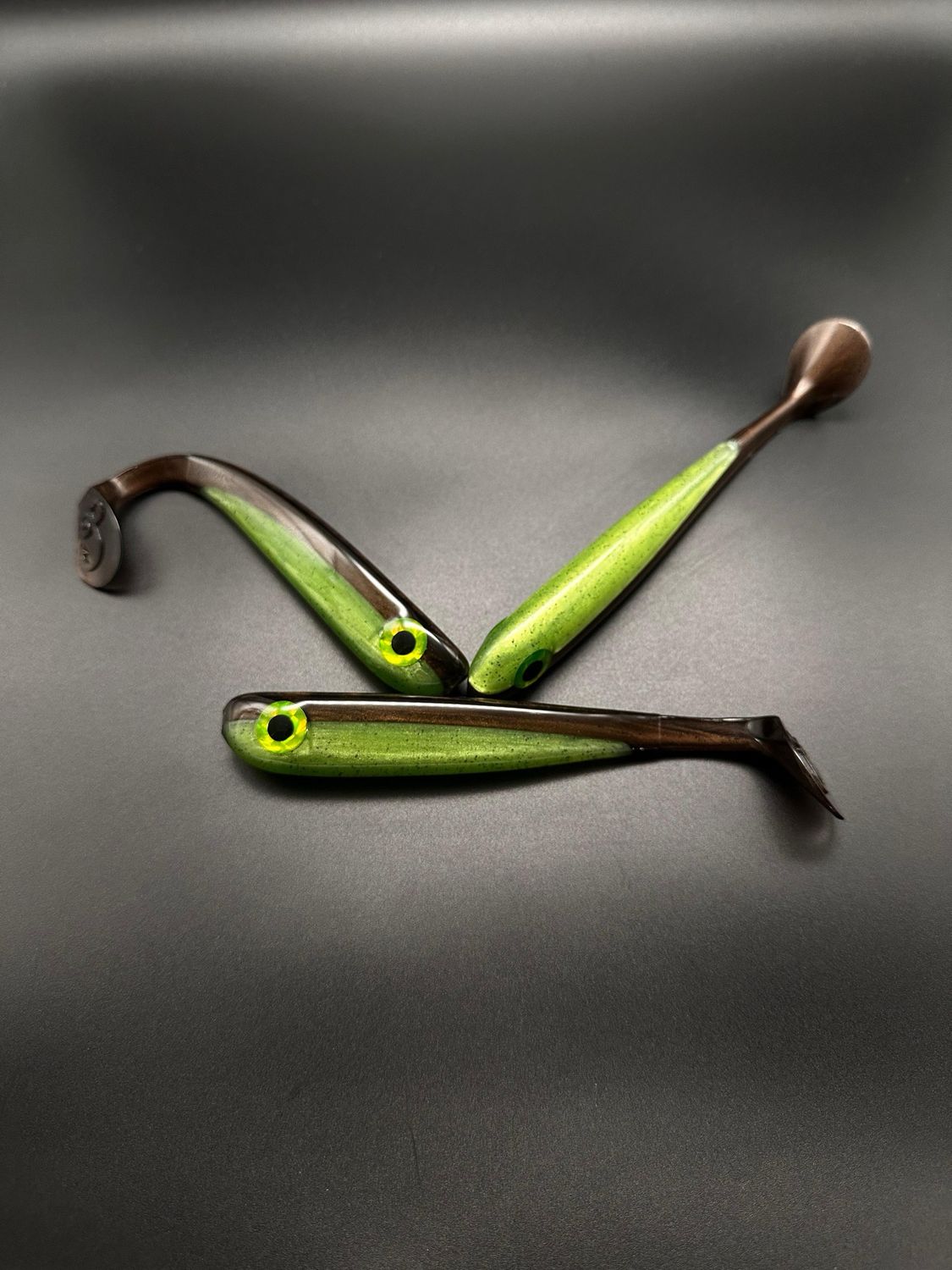 SP Slim Shad Green Pumpkin 15cm