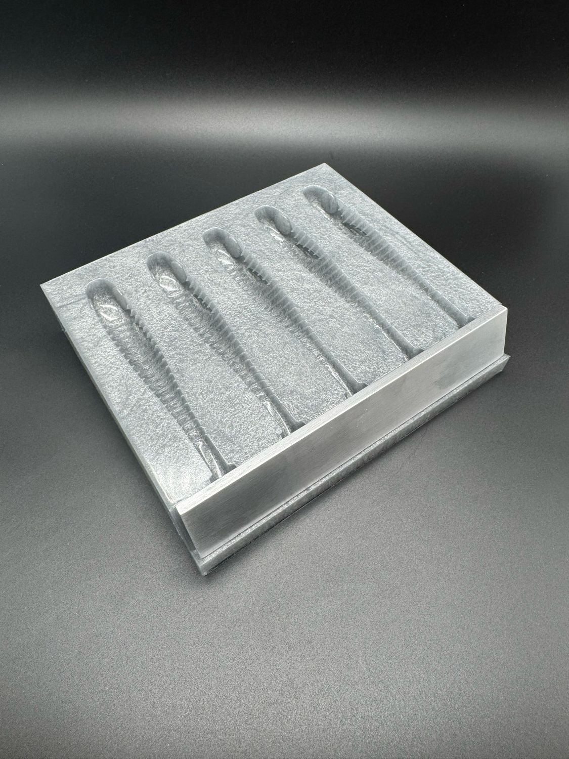 Silikon Gussform für Gummifische Ripped Shad