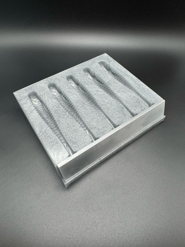 Silikon Gussform für Gummifische Ripped Shad