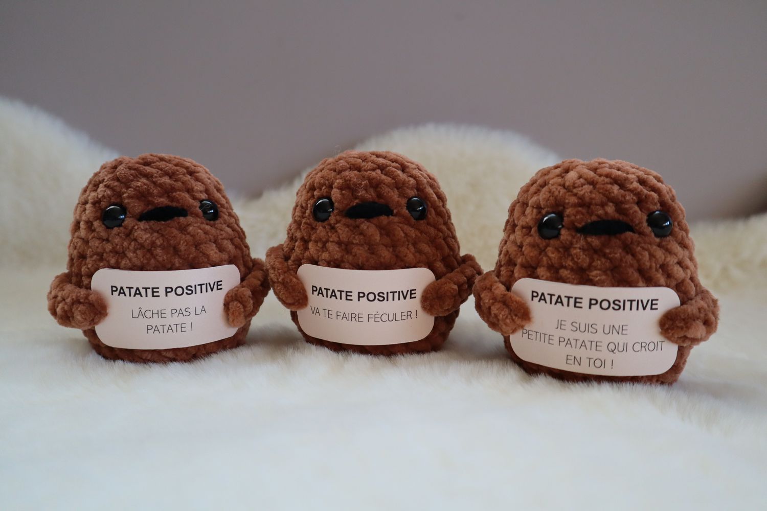 Patates positives sur mesure