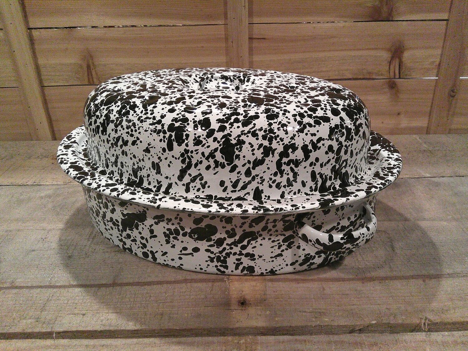 Enamelware Oval Roaster