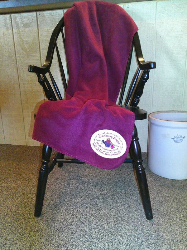 Cranberry Boggs Blanket