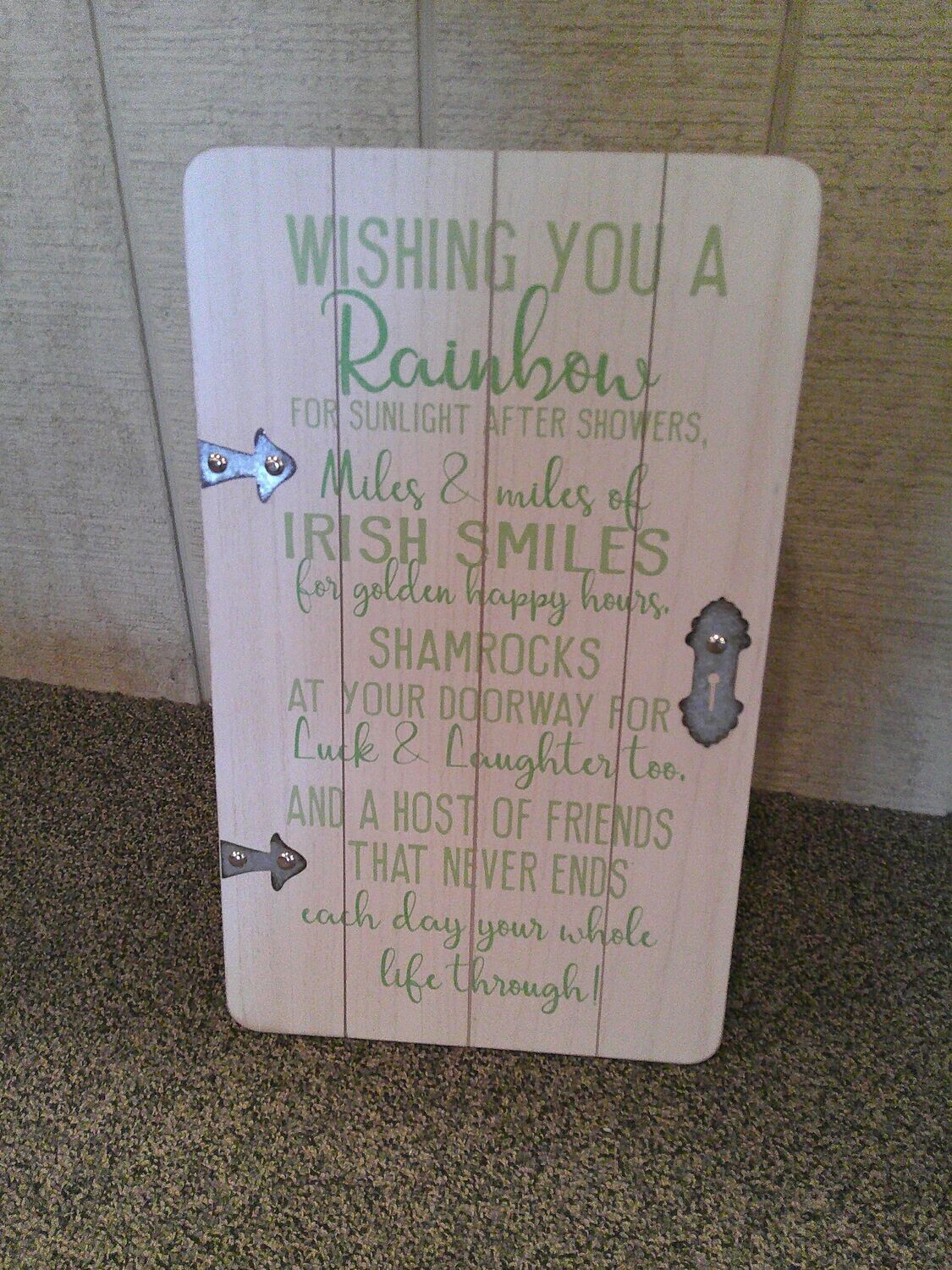 Irish Door Sign